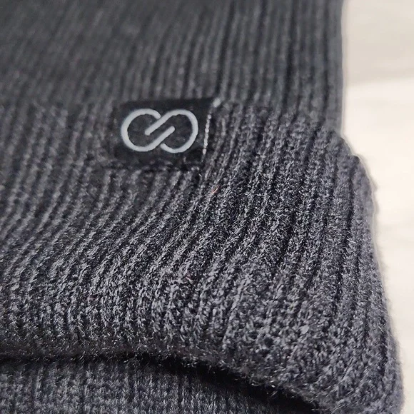 Calia ribbed beanie pure black NWT - Picture 2 of 7